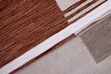 Load image into Gallery viewer, Crème Tapijt Laagpolig Handgeweven Wollen Vloerkleed - Koho Afghan Modern Kelim 298x200
