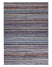 Load image into Gallery viewer, Kleurrijk Tapijt Laagpolig Handgeweven Wollen Vloerkleed - Koho Afghan Modern Kelim 292x202