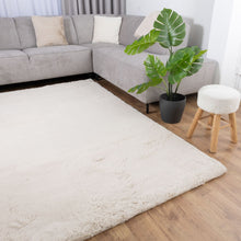 Load image into Gallery viewer, Crème Tapijt Zacht Hoogpolig Vloerkleed Koho Extra Fluffy