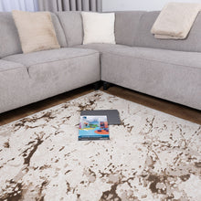 Load image into Gallery viewer, Beige Tapijt Laagpolig Vloerkleed Koho Premium Marble