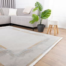 Load image into Gallery viewer, Grijs Tapijt Laagpolig Vloerkleed Koho Beige Essence