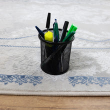 Load image into Gallery viewer, Blauw en Grijs Tapijt Laagpolig Vloerkleed Koho Beige Essence
