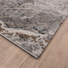 Load image into Gallery viewer, Grijs met Beige Tapijt Laagpolig Vloerkleed Koho Impressive