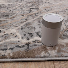 Load image into Gallery viewer, Grijs met Beige Tapijt Laagpolig Vloerkleed Koho Impressive