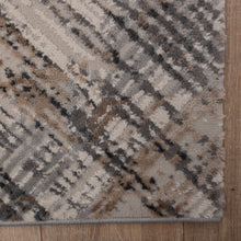 Load image into Gallery viewer, Beige met Grijs Tapijt Laagpolig Vloerkleed Koho Impressive