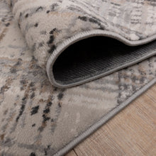Load image into Gallery viewer, Beige met Grijs Tapijt Laagpolig Vloerkleed Koho Impressive