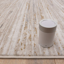 Load image into Gallery viewer, Beige/Goud Tapijt Laagpolig Vloerkleed Koho Abstract Reality
