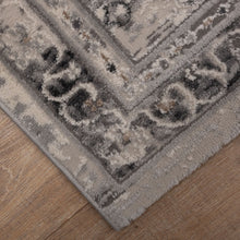 Load image into Gallery viewer, Grijs met Beige Tapijt Vintage Laagpolig Vloerkleed Koho Impressive