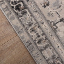 Load image into Gallery viewer, Grijs met Beige Tapijt Vintage Laagpolig Vloerkleed Koho Impressive