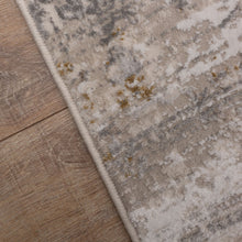 Load image into Gallery viewer, Beige met Grijs Tapijt Laagpolig Vloerkleed Koho Abstract Reality