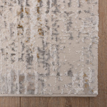 Load image into Gallery viewer, Beige met Goud Tapijt Laagpolig Vloerkleed Koho Abstract Reality