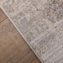 Load image into Gallery viewer, Beige met Goud Tapijt Laagpolig Vloerkleed Koho Abstract Reality