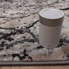 Load image into Gallery viewer, Zwart met Beige Tapijt Marmer Design Laagpolig Vloerkleed Koho Impressive