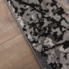 Load image into Gallery viewer, Zwart met Beige Tapijt Marmer Design Laagpolig Vloerkleed Koho Impressive