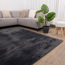 Load image into Gallery viewer, Antraciet Tapijt Wasbaar Laagpolig Vloerkleed met Anti Slip Koho Soft Comfort Wasbaar op 30°