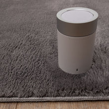 Load image into Gallery viewer, Grijs Tapijt Wasbaar Laagpolig Vloerkleed met Anti Slip Koho Soft Comfort Wasbaar op 30°