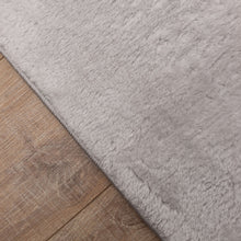 Load image into Gallery viewer, Lichtgrijs Tapijt Wasbaar Laagpolig Vloerkleed met Anti Slip Koho Soft Comfort Wasbaar op 30°