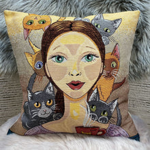 Load image into Gallery viewer, Kussen koho Picasso Cat Power 45x45