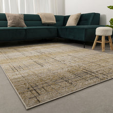Load image into Gallery viewer, Oker Geel Tapijt Laagpolig Vloerkleed Koho Belgian Design