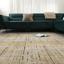 Load image into Gallery viewer, Oker Geel Tapijt Laagpolig Vloerkleed Koho Belgian Design