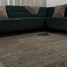 Load image into Gallery viewer, Grijs met Beige Tapijt Dik Kwaliteitsvol Laagpolig Vloerkleed Koho Belgian Premium Scandinavisch Berber Design