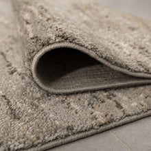 Load image into Gallery viewer, Grijs met Beige Tapijt Dik Kwaliteitsvol Laagpolig Vloerkleed Koho Belgian Premium Scandinavisch Berber Design