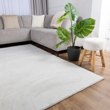 Load image into Gallery viewer, Crème Wit Tapijt Hoogpolig Vloerkleed met Anti-Slip – Koho Soft Fluffy – Superzacht Modern Tapijt - Koho Carpets
