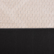 Load image into Gallery viewer, Crème Tapijt Wasbaar Laagpolig Vloerkleed met Anti Slip Koho Modula Wasbaar op 30° - Koho Carpets

