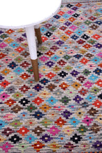Load image into Gallery viewer, Kleurrijk Tapijt Laagpolig Handgeweven Wollen Vloerkleed - Koho Afghan Kelim 122x89
