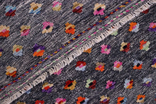Load image into Gallery viewer, Kleurrijk Tapijt Laagpolig Handgeweven Wollen Vloerkleed - Koho Afghan Kelim 116x79
