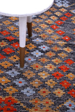 Load image into Gallery viewer, Kleurrijk Tapijt Laagpolig Handgeweven Wollen Vloerkleed - Koho Afghan Kelim 120x81
