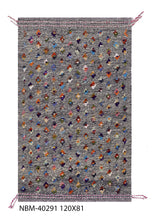 Load image into Gallery viewer, Kleurrijk Tapijt Laagpolig Handgeweven Wollen Vloerkleed - Koho Afghan Kelim 120x81
