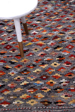 Load image into Gallery viewer, Kleurrijk Tapijt Laagpolig Handgeweven Wollen Vloerkleed - Koho Afghan Kelim 150x98
