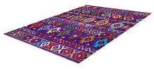 Load image into Gallery viewer, Kleurrijk Tapijt Laagpolig Handgeweven Wollen Vloerkleed - Koho Afghan Kelim 289x202
