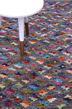 Load image into Gallery viewer, Kleurrijk Tapijt Laagpolig Handgeweven Wollen Vloerkleed - Koho Afghan Kelim 147x98
