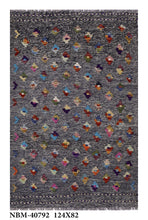 Load image into Gallery viewer, Kleurrijk Tapijt Laagpolig Handgeweven Wollen Vloerkleed - Koho Afghan Kelim 151x101
