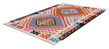 Load image into Gallery viewer, Kleurrijk Tapijt Laagpolig Handgeweven Wollen Vloerkleed - Koho Afghan Kelim 149x105
