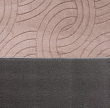 Load image into Gallery viewer, Taupe Tapijt Wasbaar Laagpolig Vloerkleed met Anti Slip Koho Japandi Stijl Wasbaar op 30° - Koho Carpets

