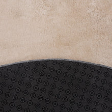 Load image into Gallery viewer, Beige Rond Tapijt Laagpolig Rond Vloerkleed met Anti Slip Koho Soft Comfort Wasbaar op 30°
