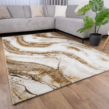Load image into Gallery viewer, Beige Tapijt Laagpolig Vloerkleed Koho Marble Lux
