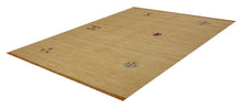 Load image into Gallery viewer, Geel Tapijt Laagpolig Handgeweven Wollen Vloerkleed - Koho Afghan Modern Kelim 230x180
