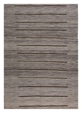 Load image into Gallery viewer, Grijs Tapijt Laagpolig Handgeweven Wollen Vloerkleed - Koho Afghan Modern Kelim 290x207
