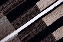 Load image into Gallery viewer, Grijs Tapijt Laagpolig Handgeweven Wollen Vloerkleed - Koho Afghan Modern Kelim 221x164

