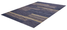 Load image into Gallery viewer, Grijs Tapijt Laagpolig Handgeweven Wollen Vloerkleed - Koho Afghan Modern Kelim 223x168
