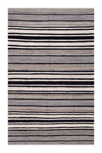 Load image into Gallery viewer, Grijs/Beige Tapijt Laagpolig Handgeweven Wollen Vloerkleed - Koho Afghan Modern Kelim 165x104
