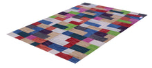 Load image into Gallery viewer, Kleurrijk Tapijt Laagpolig Handgeweven Wollen Vloerkleed - Koho Afghan Modern Kelim 173x125

