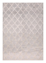 Load image into Gallery viewer, Beige Tapijt Laagpolig Handgeweven Wollen Vloerkleed - Koho Afghan Modern Kelim 225x158
