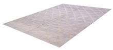 Load image into Gallery viewer, Beige Tapijt Laagpolig Handgeweven Wollen Vloerkleed - Koho Afghan Modern Kelim 225x158
