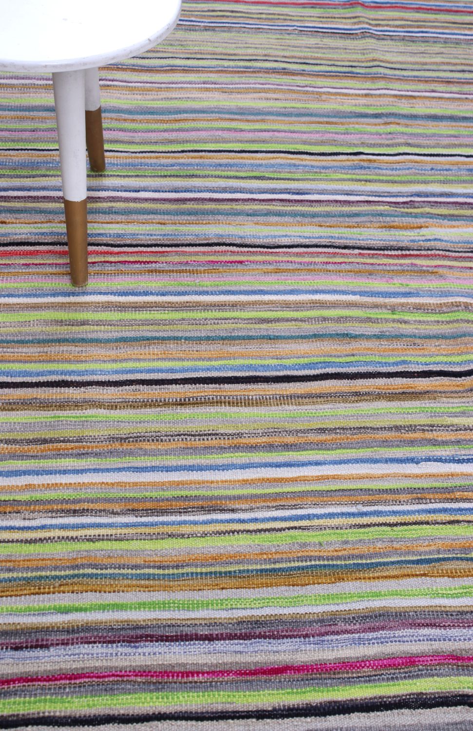 Kleurrijk Tapijt Laagpolig Handgeweven Wollen Vloerkleed - Koho Afghan Modern Kelim 293x217