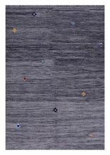 Load image into Gallery viewer, Grijs Tapijt Laagpolig Handgeweven Wollen Vloerkleed - Koho Afghan Modern Kelim 246x170
